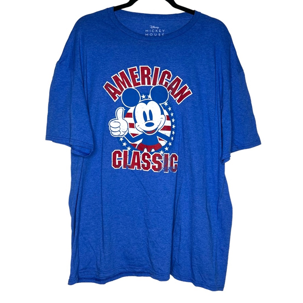 Disney Men’s Mickey Mouse ‘American Classic’ Tee Size 2XL